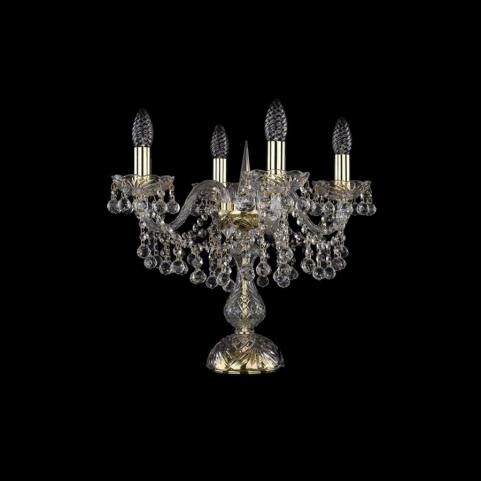 Bohemia Ivele Crystal Настольный светильник Bohemia 1409L/4/141-39 G