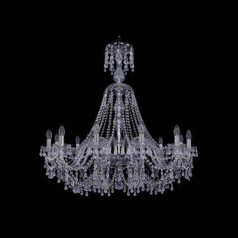 Bohemia Ivele Crystal Люстра Bohemia 1410/12/360/XL-97 Ni V0300