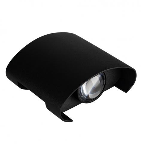 Настенный уличный светильник Arte Lamp Bosto   A3122AL-2BK