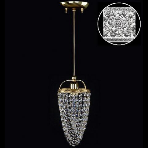 Подвесной светильник Art Glass SMALL GAME 03-01 NICKEL CE