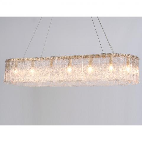 Подвесной светильник Newport 10820/120 brass oval