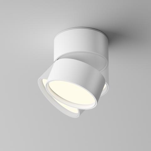 Точечный светильник Maytoni Technical Ceiling 4000K Onda C024CL-12W4K-W-1