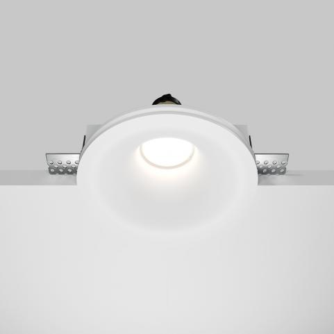 Точечный светильник Maytoni Technical Downlight Gyps Modern DL002-1-01-W-1