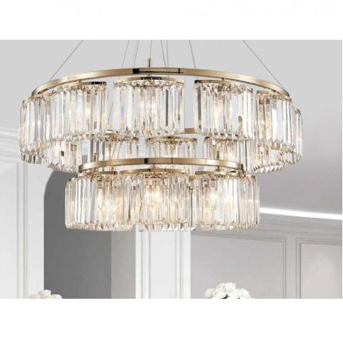 Люстра Newport Violetta 4358+12/S gold