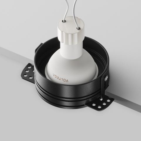 Точечный светильник Maytoni Technical Downlight Flint DL101-GU10-TRS-B