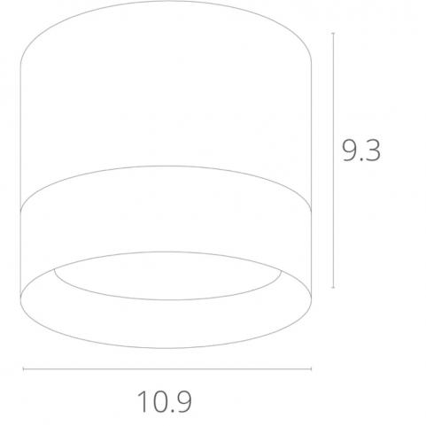 Накладной светильник Arte Lamp Castor   A5554PL-1WH