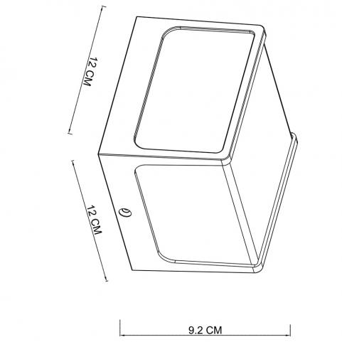 Настенный уличный светильник Arte Lamp Lancia  A6418AL-1BK