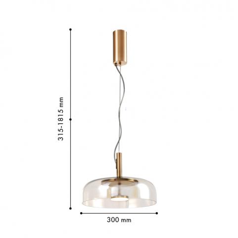Подвесной светильник Favourite Brandy 4258-1P