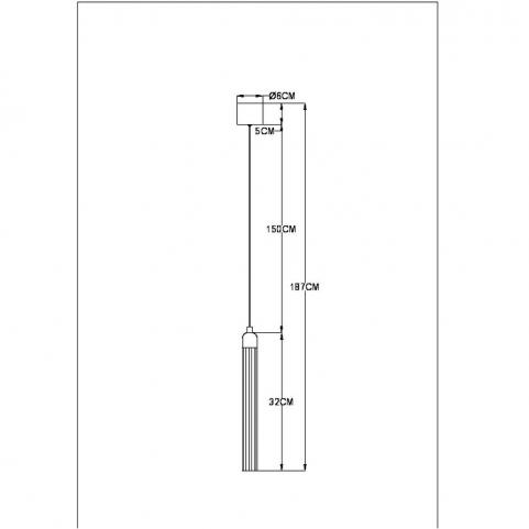 Светильник подвесной Arte Lamp Bias A1802SP-5PB