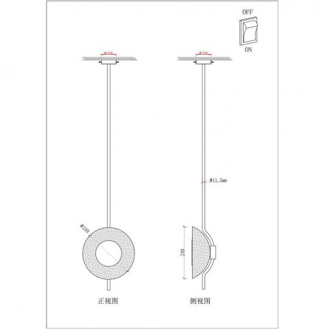 Светильник подвесной Arte Lamp Asti A2441SP-1PB