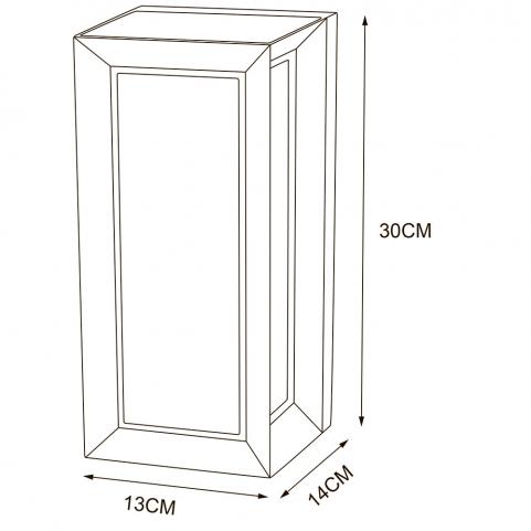 Настенный уличный светильник Arte Lamp Ulysses  A8130AL-1BK