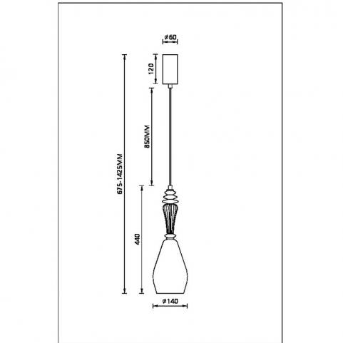 Светильник подвесной Arte Lamp Coral A2405SP-9BR