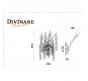 Бра Divinare Salice 3135/26 AP-2