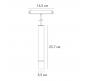 Магнитный трековый светильник Arte Lamp Rapid 4000К A6159PL-1WH