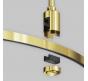 Шинопровод Maytoni Flarity TRX154-R-D650-BS, магнитный модульный круглый,  латунь 650мм