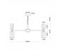 Светильник подвесной Arte Lamp Charm A1623LM-16GO