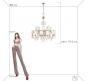 Подвесной светильник Loft IT Grace 10203/12+8 White