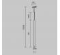 Трековый подвесной светильник Maytoni Technical Levity 2700К Skim TR191-1-3W2.7K-M-BW