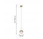 Подвесной светильник Favourite Luna 4370-1P