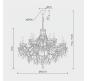 Люстра Modelight MDL.7068   MDL.7068.15HC GD